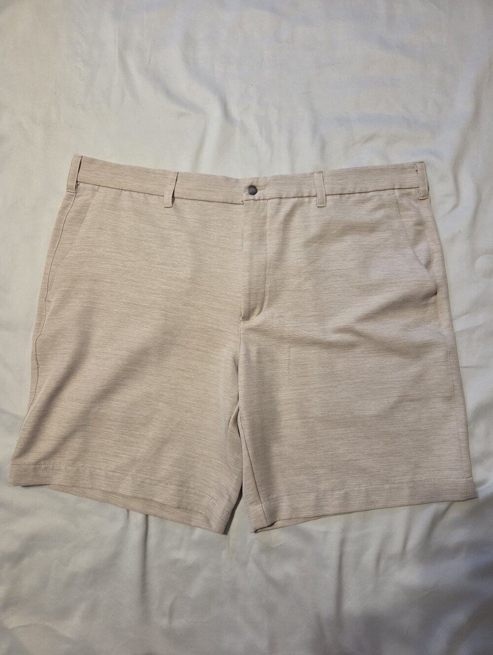 Callaway Men's Tan Golf Shorts Size 40 Polyester Blend